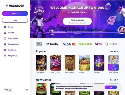 Megarush casino download